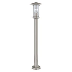 EGLO Vloerlamp Lisio - 100 Cm - RVS