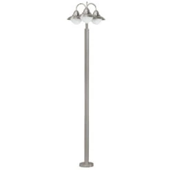 EGLO Vloerlamp Sidney - 220 Cm - RVS