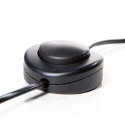 EGLO Vloerlamp Fondachelli - Zwart/koper -Eglo 81007399 0400