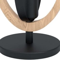 EGLO Tafellamp Basildon - Zwart/bruin 7 EGLO Tafellamp Basildon - Zwart/bruin -Eglo 81028701 0400