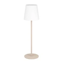 EGLO Fiorana Tafellamp - E14 - 53 Cm - Zandkleur/Beige/Wit -Eglo ccc17716f7e54bd9a4b819a37510a86f