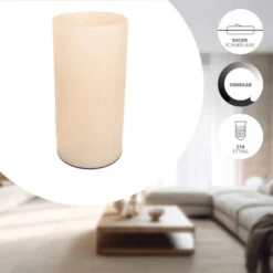 EGLO Geo Tafellamp - E14 - 20 Cm - Zandkleur/Beige 9 EGLO Geo Tafellamp - E14 - 20 Cm - Zandkleur/Beige -Eglo d073012367ad4ac3a67441dfa75067e4