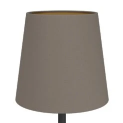 EGLO Fiorana Tafellamp - E14 - 53 Cm - Zwart/Cappucino/Goud -Eglo d78c651950594fe5b06d2d5ab158931a