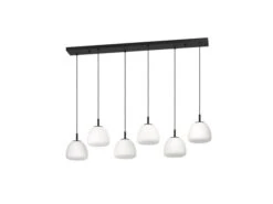 EGLO Hanglamp BALMES - Zwart Zwart