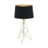 EGLO Tafellamp CAMPORALE - Messing/zwart Goud