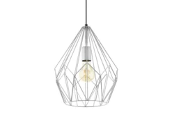 EGLO Hanglamp CARLTON - Zilver Zilver