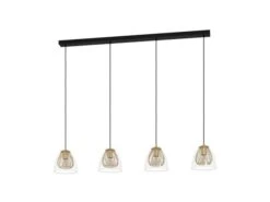 EGLO Hanglamp JAZMINIA - Zwart Zwart
