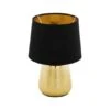 EGLO Tafellamp MANALBA 1 - Zwart/goud Multicolor