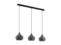 EGLO Hanglamp TAMALLAT - Zwart Zwart