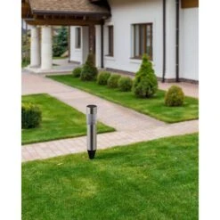 EGLO Z_solar Tuinverlichting Zonne-energie - Prikspot - Set 5 X LED - RVS -Eglo f35db0d786b44c1ab16dbc85d3bdc083